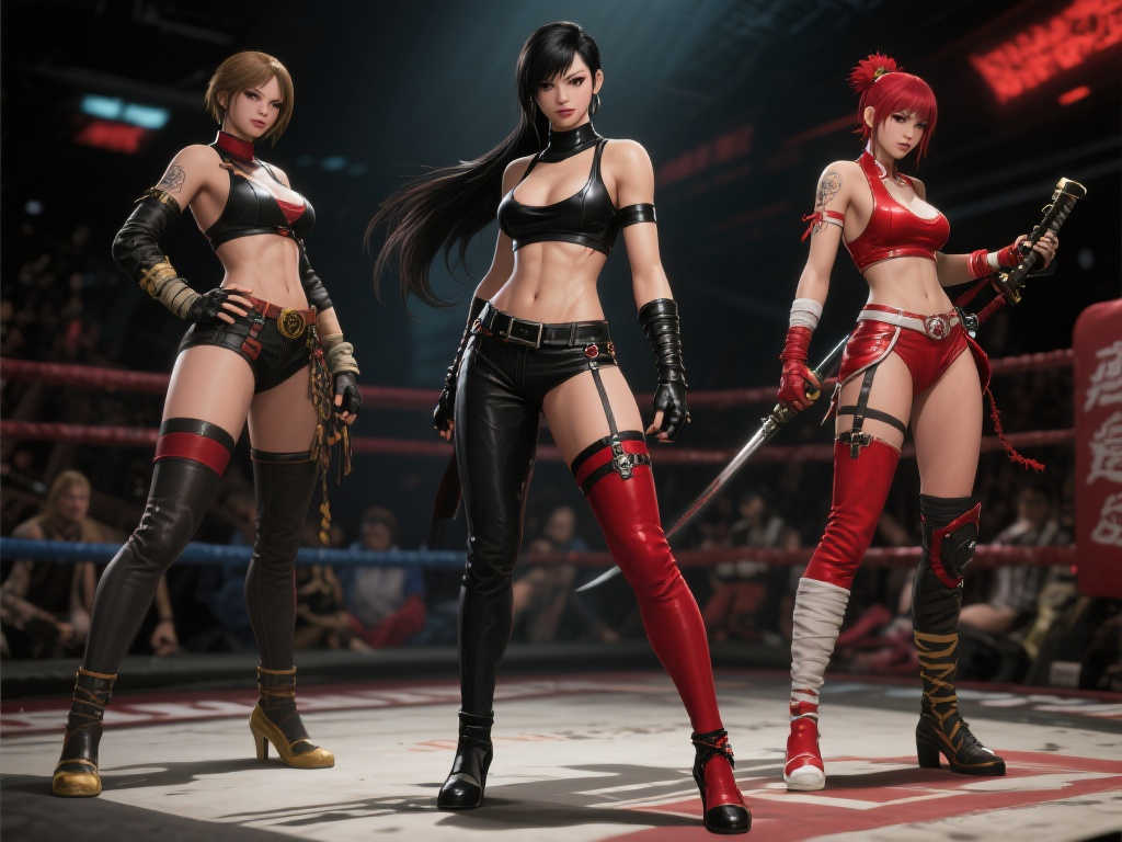 超越春丽与火舞！揭秘格斗游戏中最美艳的女角色！