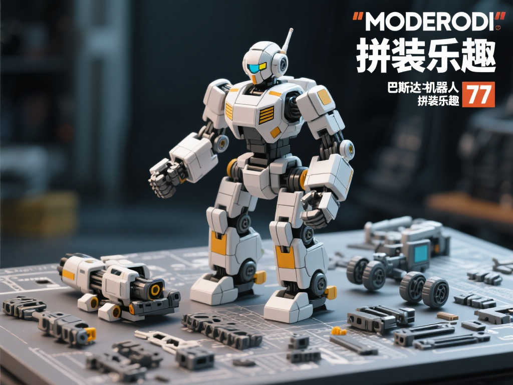 GSC《勇往直前2》MODEROID系列：巴斯达机器人7号10月震撼登场